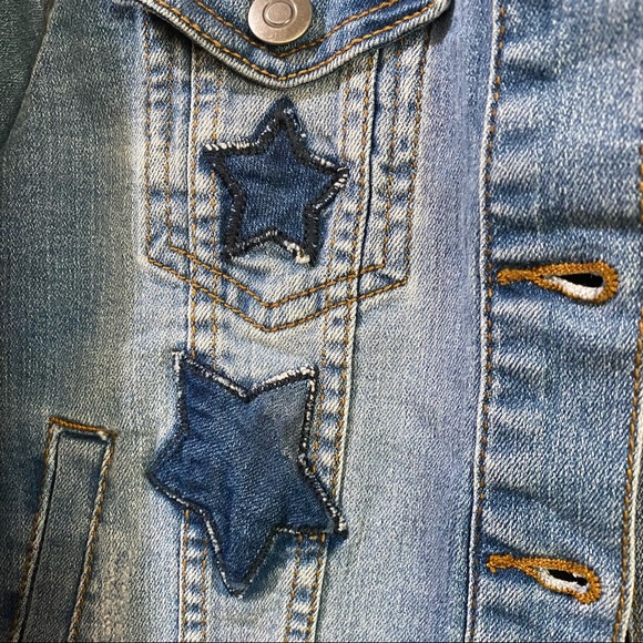 Distressed Jean Jacket - Picture 3 of 4